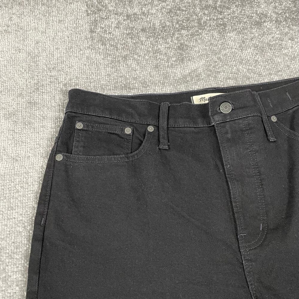 Madewell The Perfect Vintage Flare Jean Black Sherborn Wash High Waist Size 31 - Picture 11 of 16